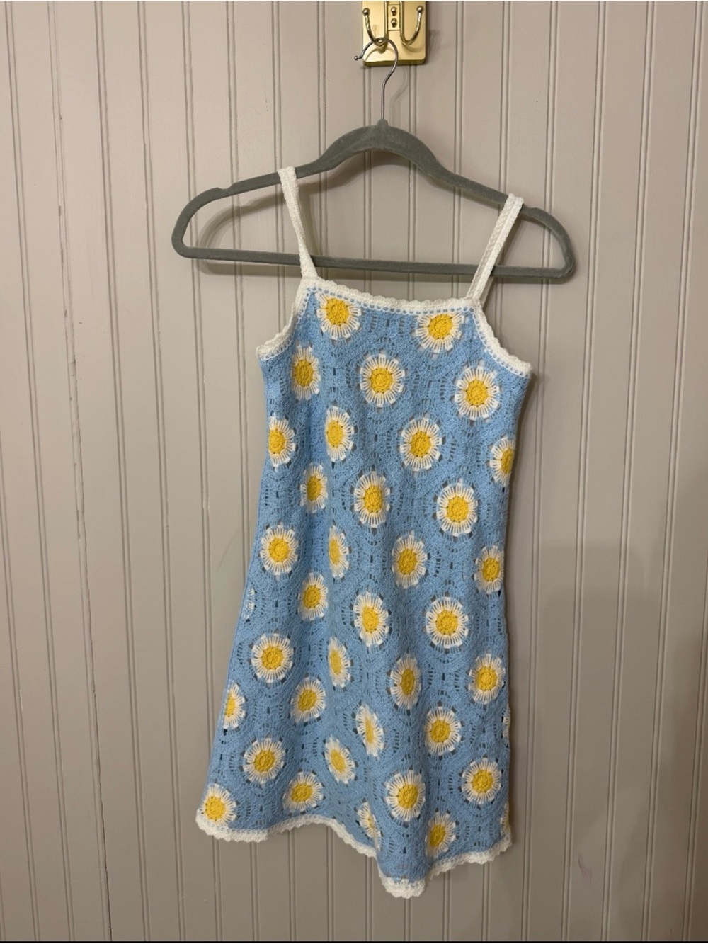 Haute Hippy Crochet Dress Girl’s Size 12 Blue